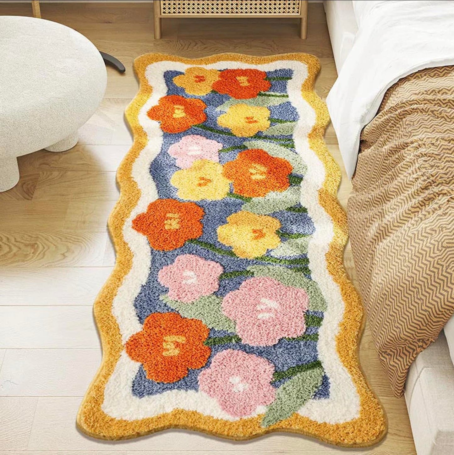 Microfibre Floor Runner – 2000 GSM Anti-Skid – 50x120 cm (Pack of 1)