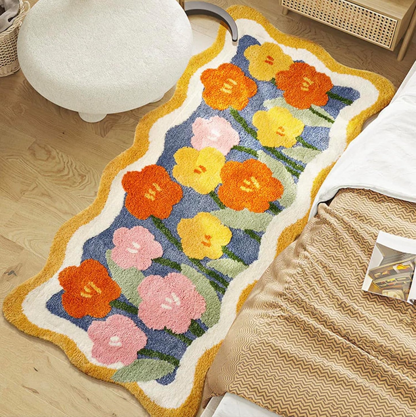 Microfibre Floor Runner – 2000 GSM Anti-Skid – 50x120 cm (Pack of 1)