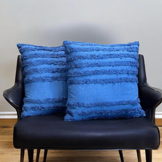 Tufted Cushion Cover – Bohemian Style – 16x16 Inch – Single Unit