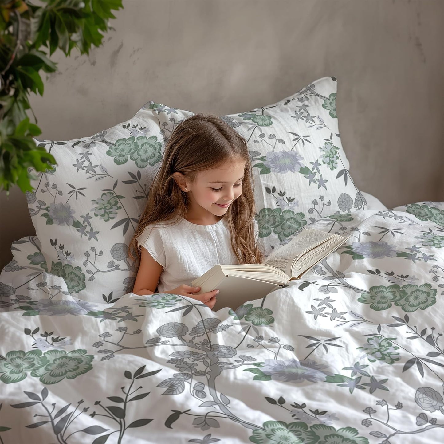 Double Bed Bedsheet Set - 100% Cotton 144TC - Soft & Breathable, 2 Pillow Covers