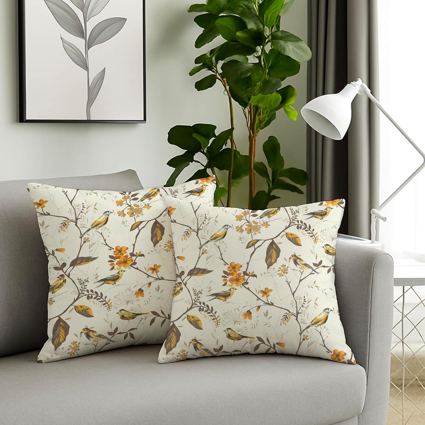 Wholesale Cushion Cover – Organic Cotton Hand Block Print – 16x16 Inch Set of 2