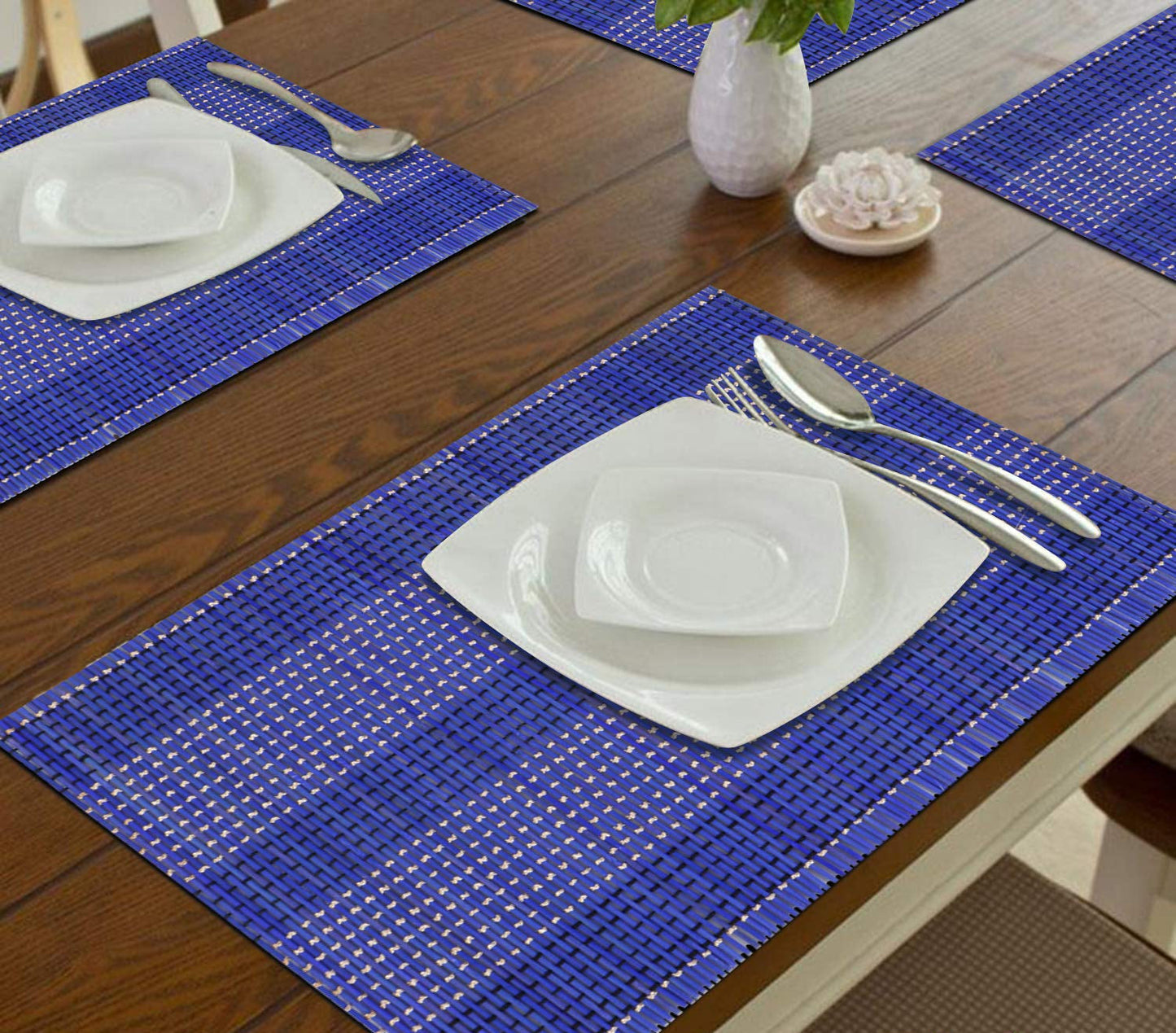 Bamboo Placemats – Reversible Bamboo – Set of 6, 45x30 cm