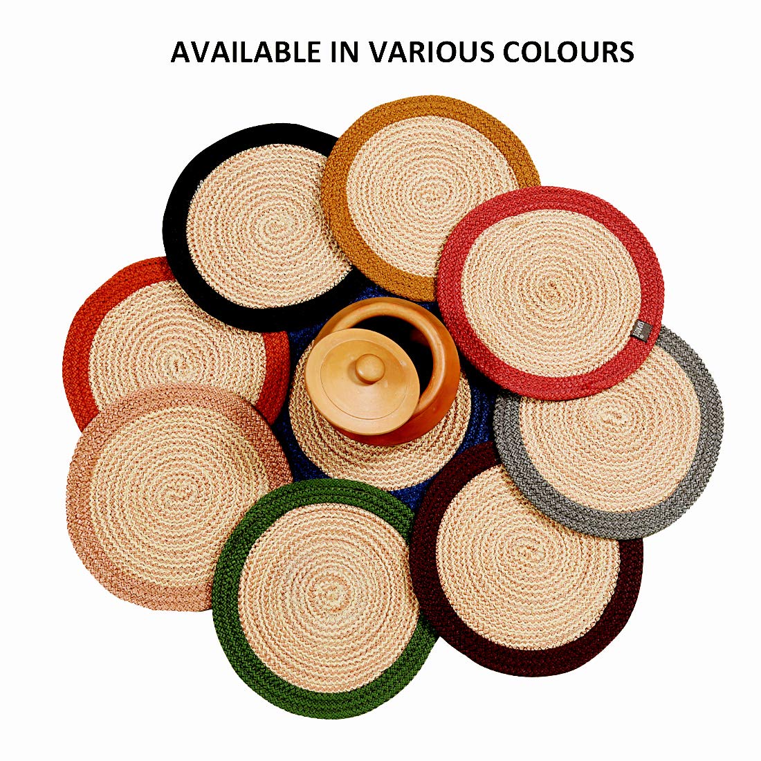 Polypropylene Trivet Set – Machine Washable – 23cm Round (3 PCS)