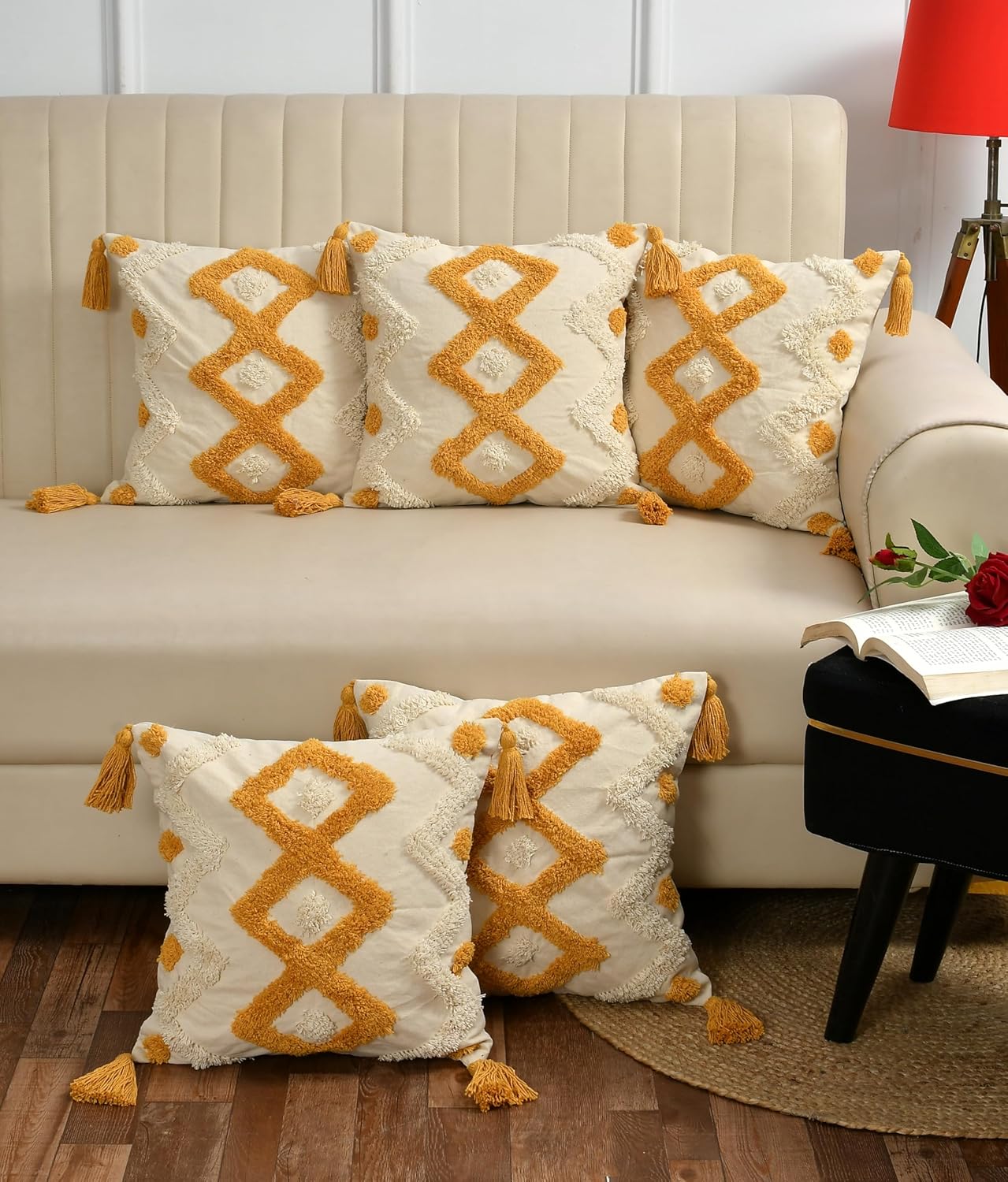 Tufted Cushion Cover – 100% Cotton – 16x16 inch – Wholesale Home Textiles