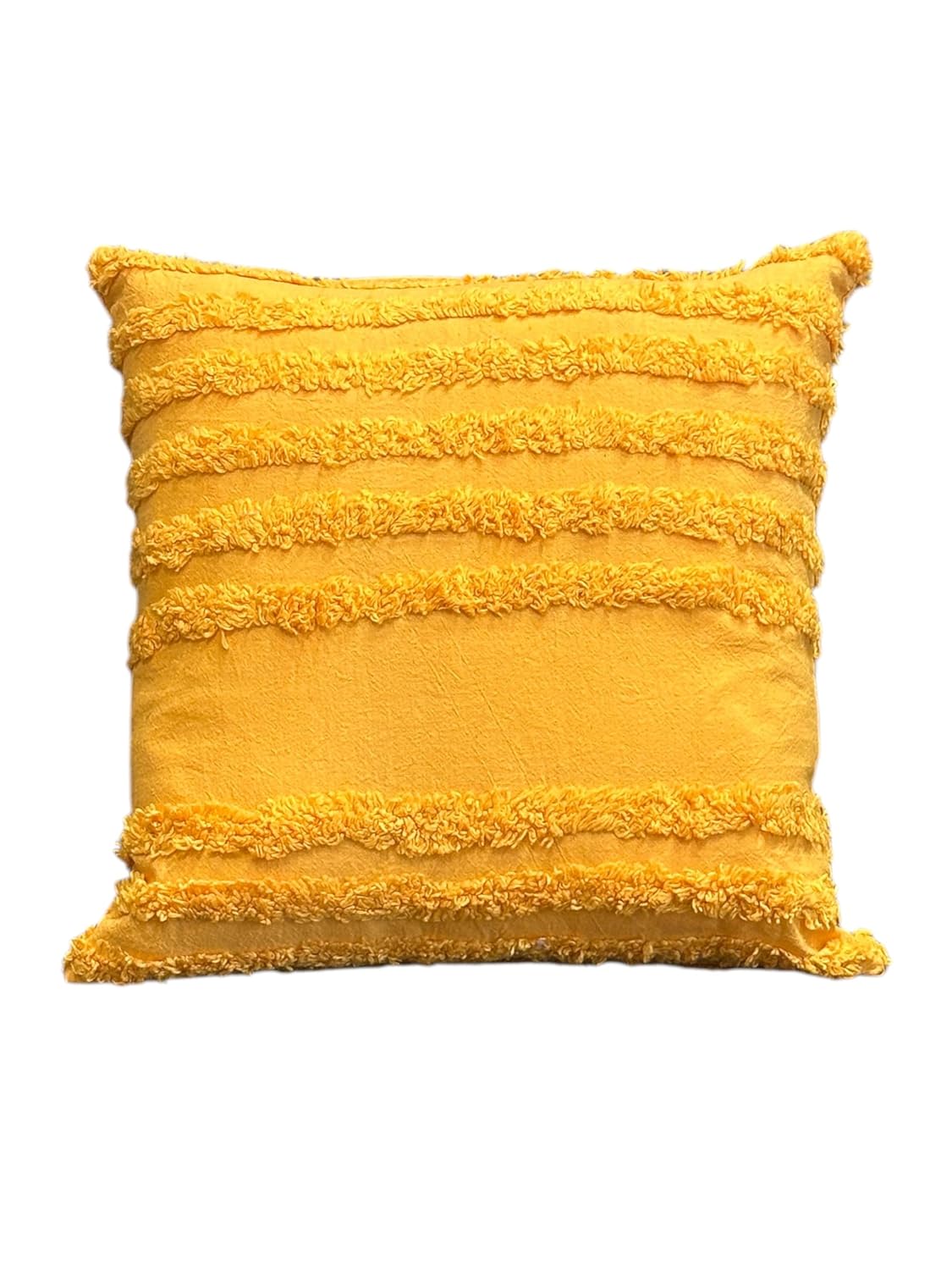 Tufted Cushion Cover – 100% Cotton Boho Style – 16x16 inch (Wholesale)