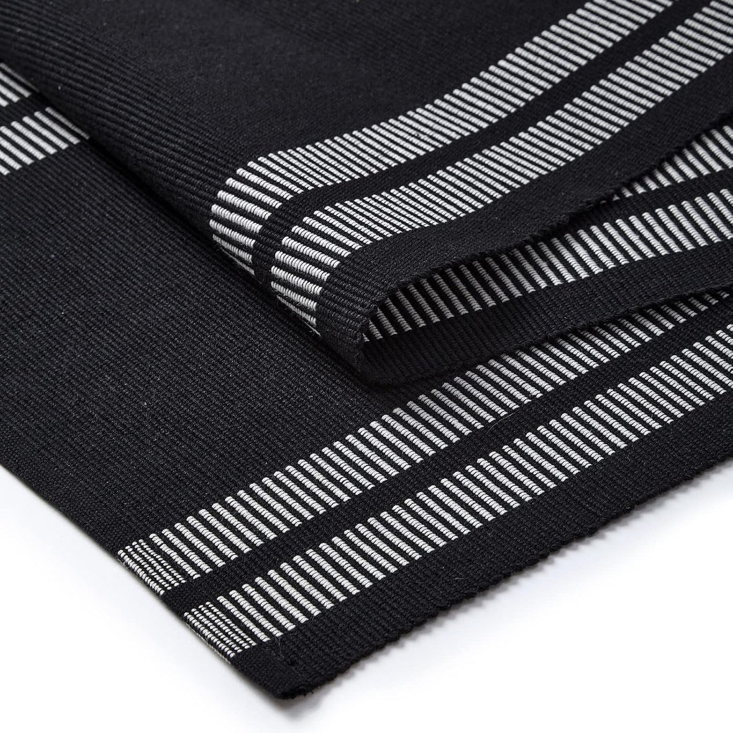 Dining Table Runner – Yarn Dyed Fine Ribbed Cotton – 32x183 cm