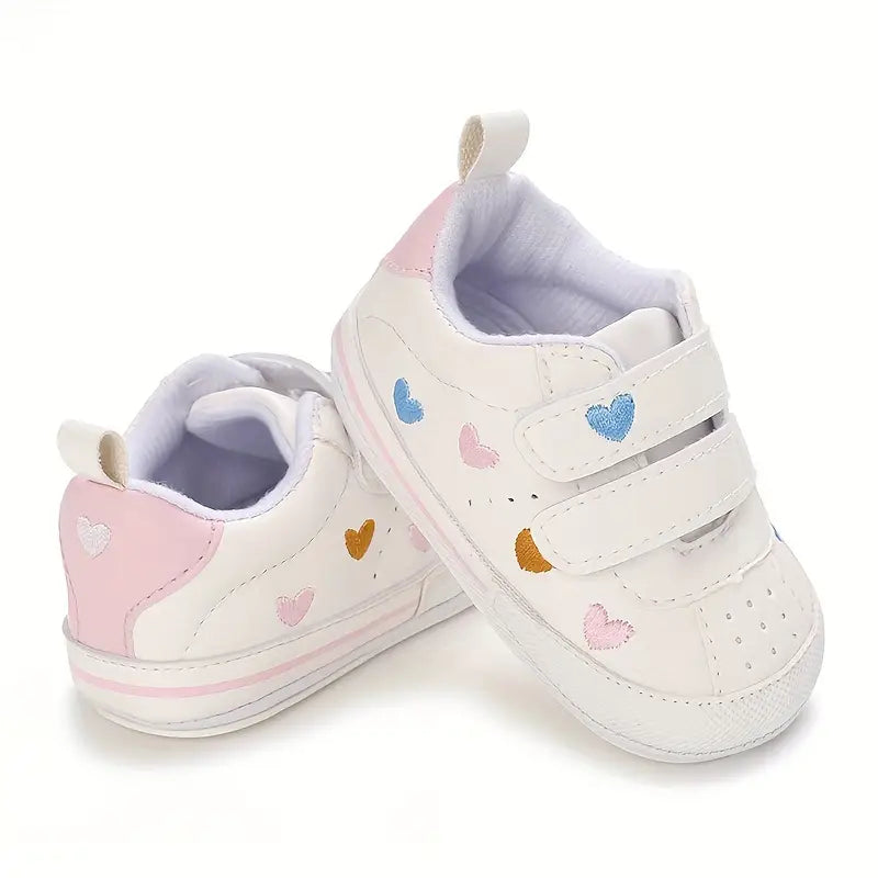 Lightweight Baby Girl Sneakers | Non-Slip Indoor & Outdoor Walking Shoes