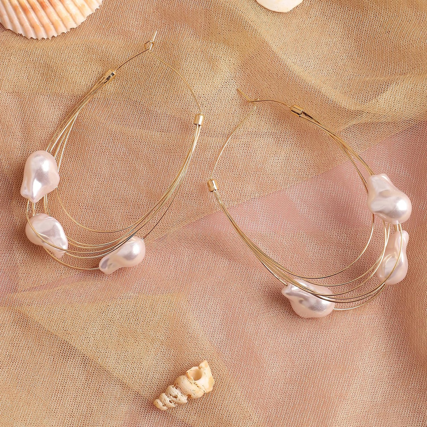 Modern Drop Earrings – Artificial Jewellery – Western Style – Boutique Retail Supply