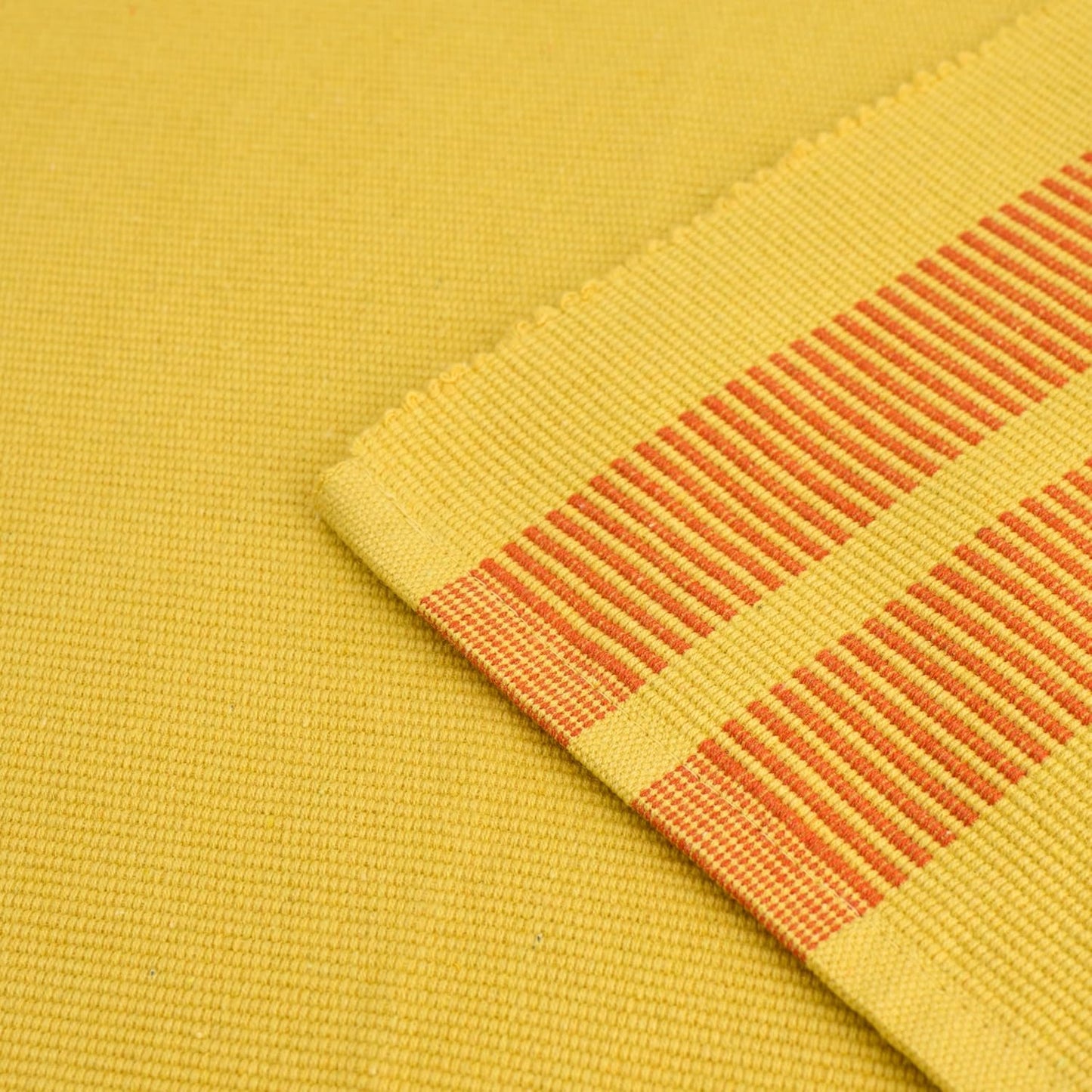 Dining Table Runner – Encasa XO Yarn Dyed Fine Ribbed Cotton – 32x183 cm
