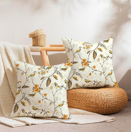 Wholesale Cushion Cover – Organic Cotton Hand Block Print – 16x16 Inch Set of 2