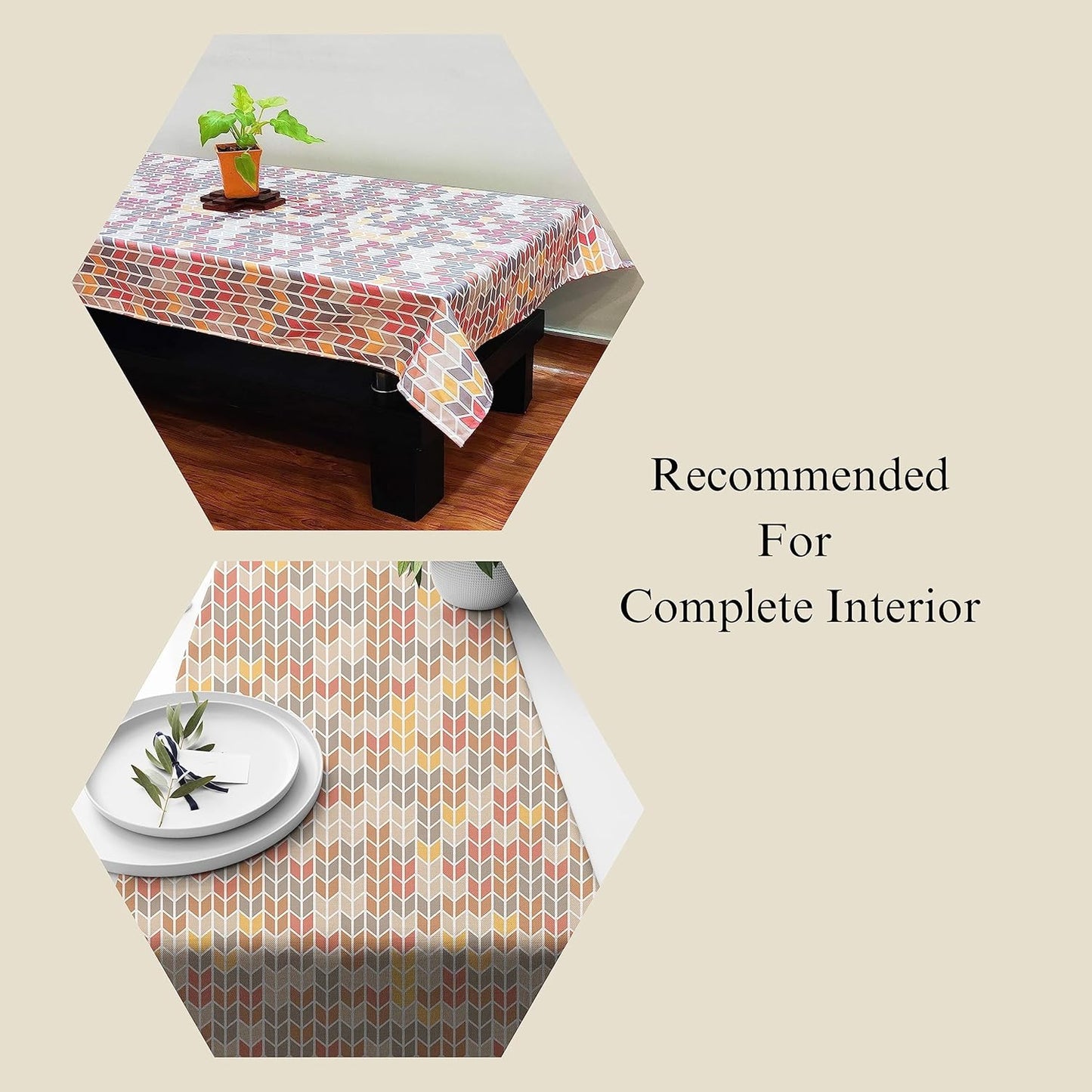 Wholesale Table Runner & Bed Runner – Geometrical Print Poly Cotton – 13x60 Inch