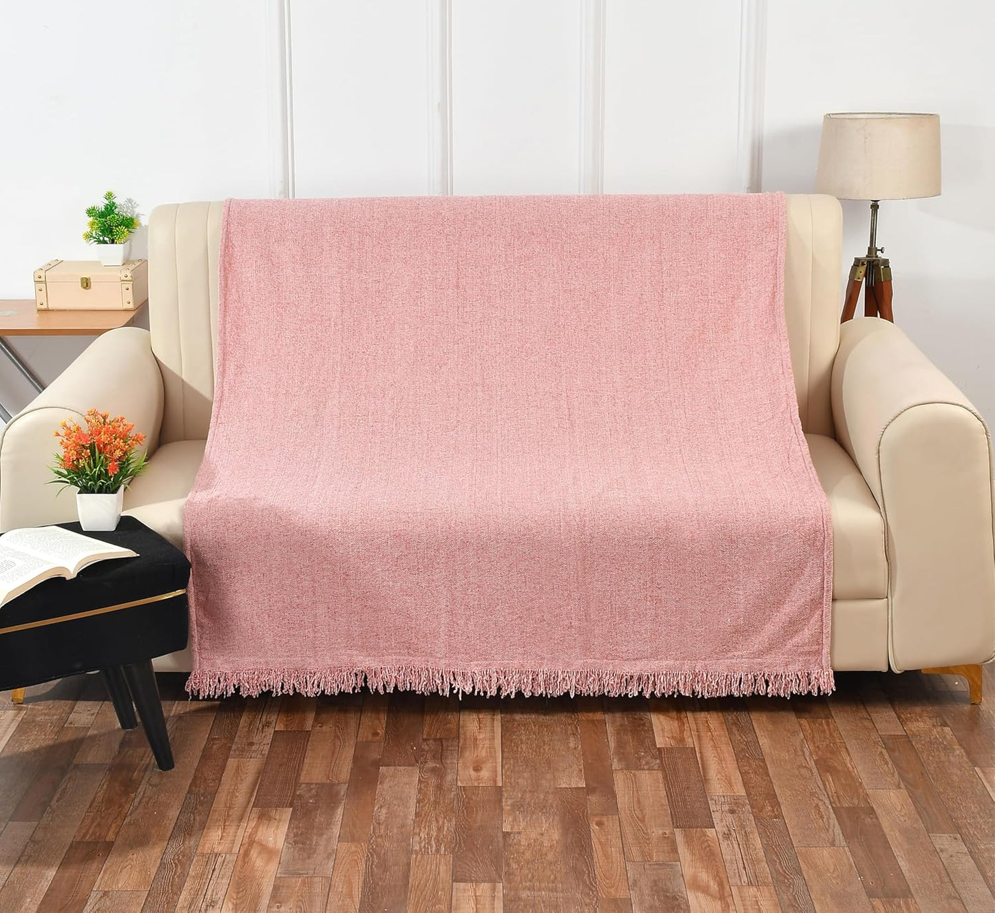 Soft Chenille Throw Blanket – Home Textile – Polyester Waffle Weave – 130x180cm