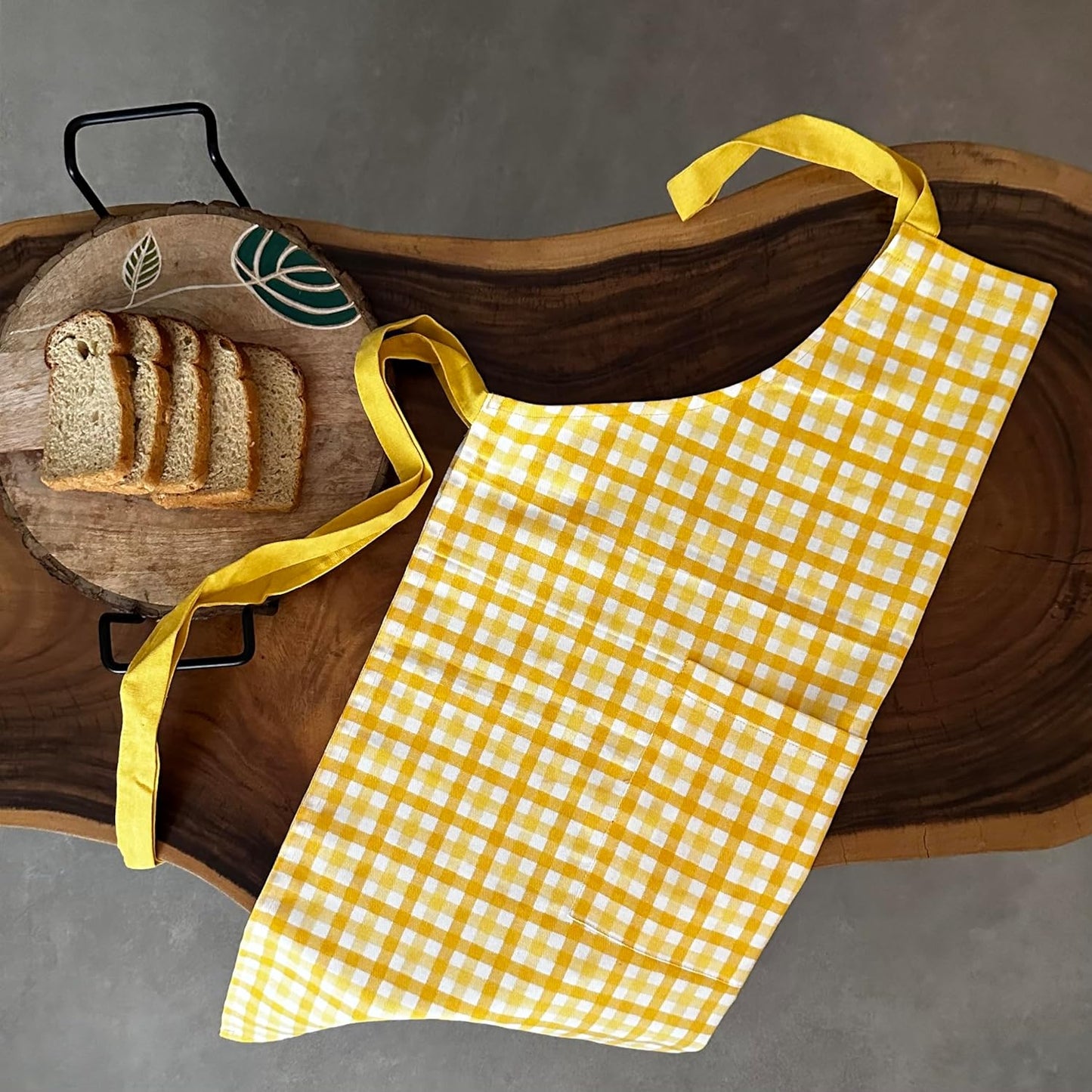 Kitchen Apron – Culinary Apron – 100% Cotton – European Standard – Indian Fit