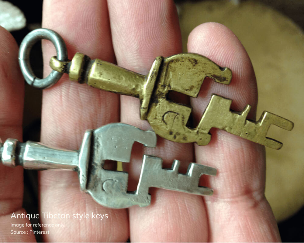 Antique Tibetan Key (Demig) Bottle Opener