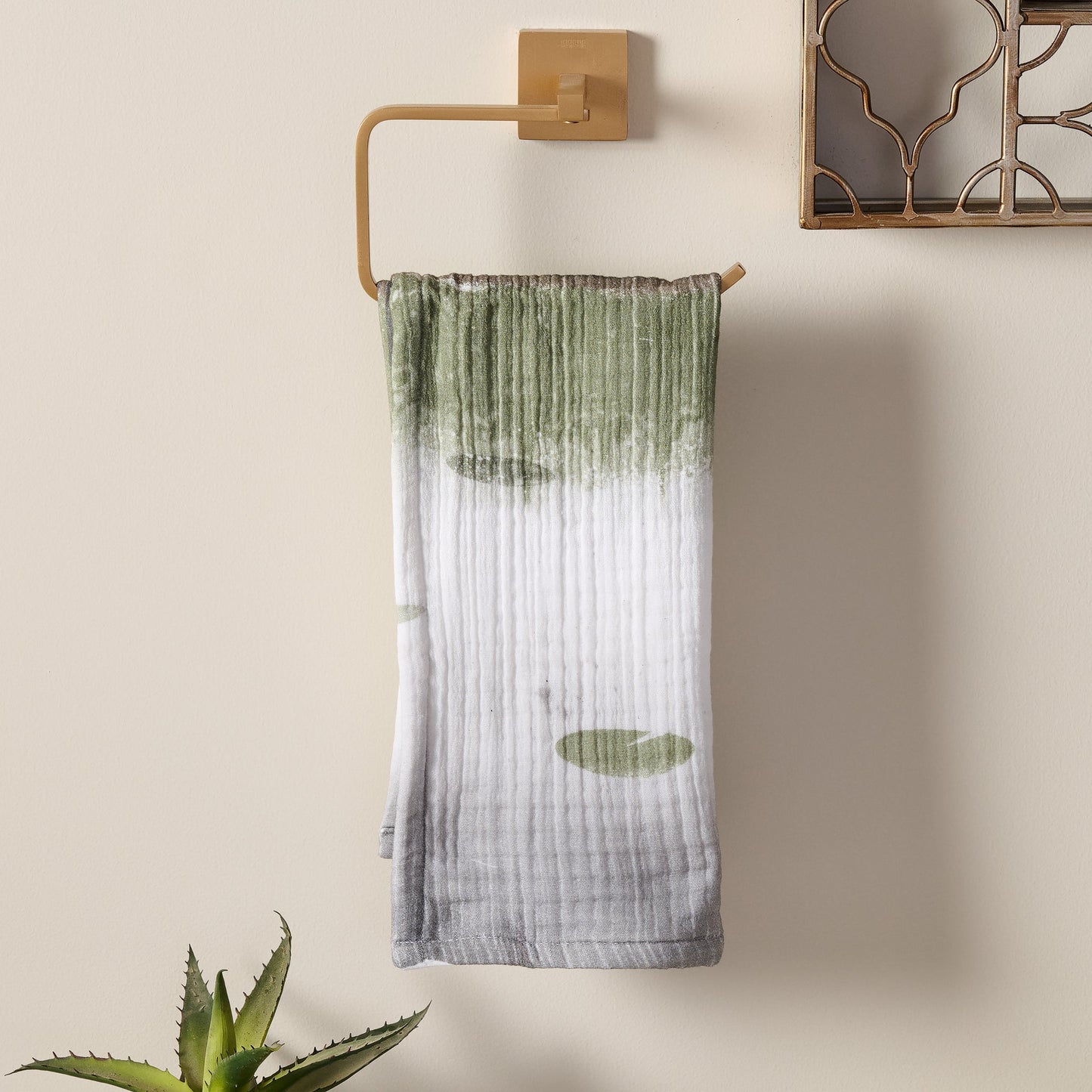Cotton Gauze Hand Towel - Quick-Drying