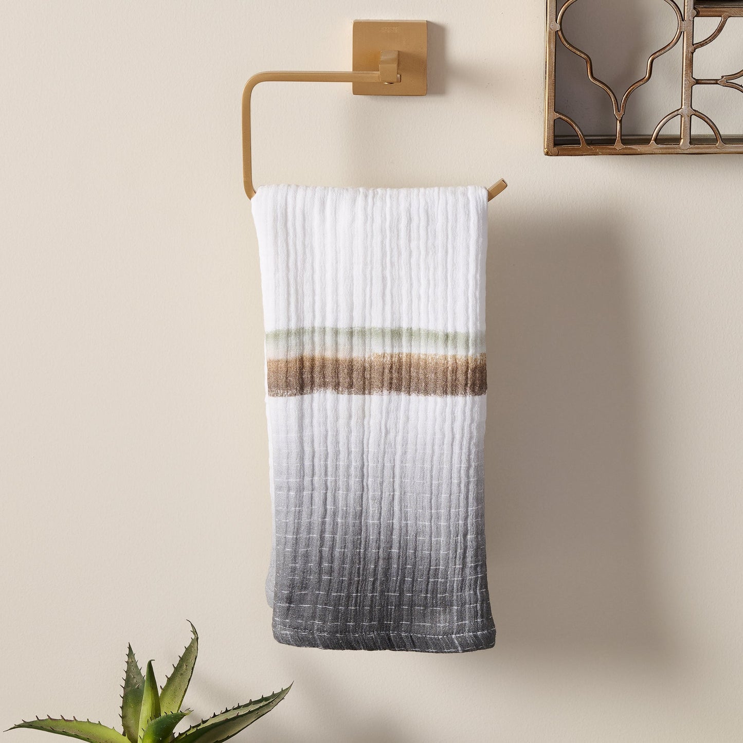 Cotton Gauze Hand Towel - Quick-Drying