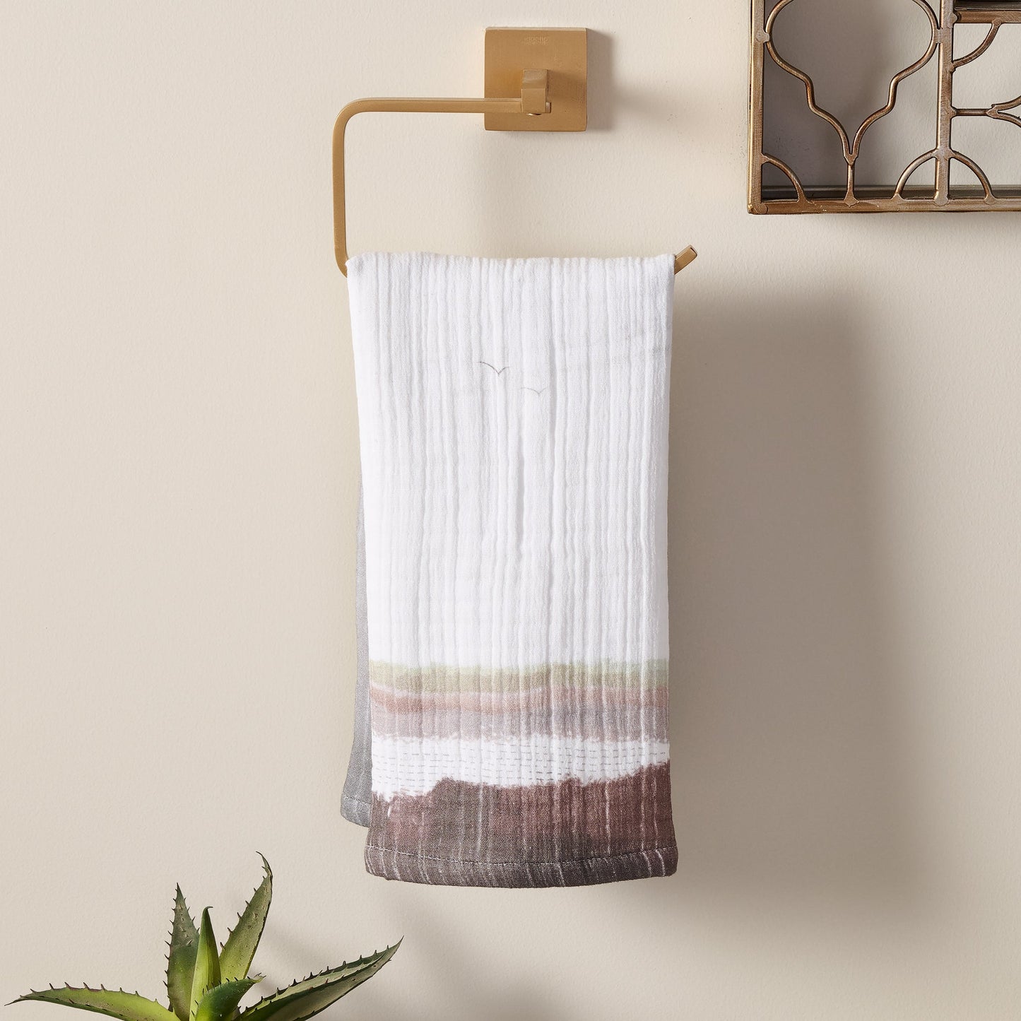 Cotton Gauze Hand Towel - Quick-Drying