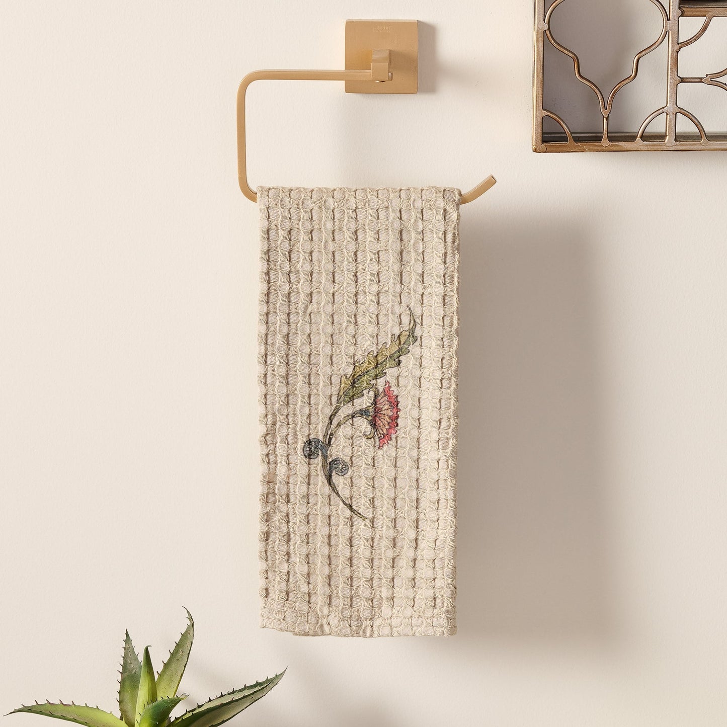 Cotton Bamboo Towel Waffle Weave - Hypoallergenic