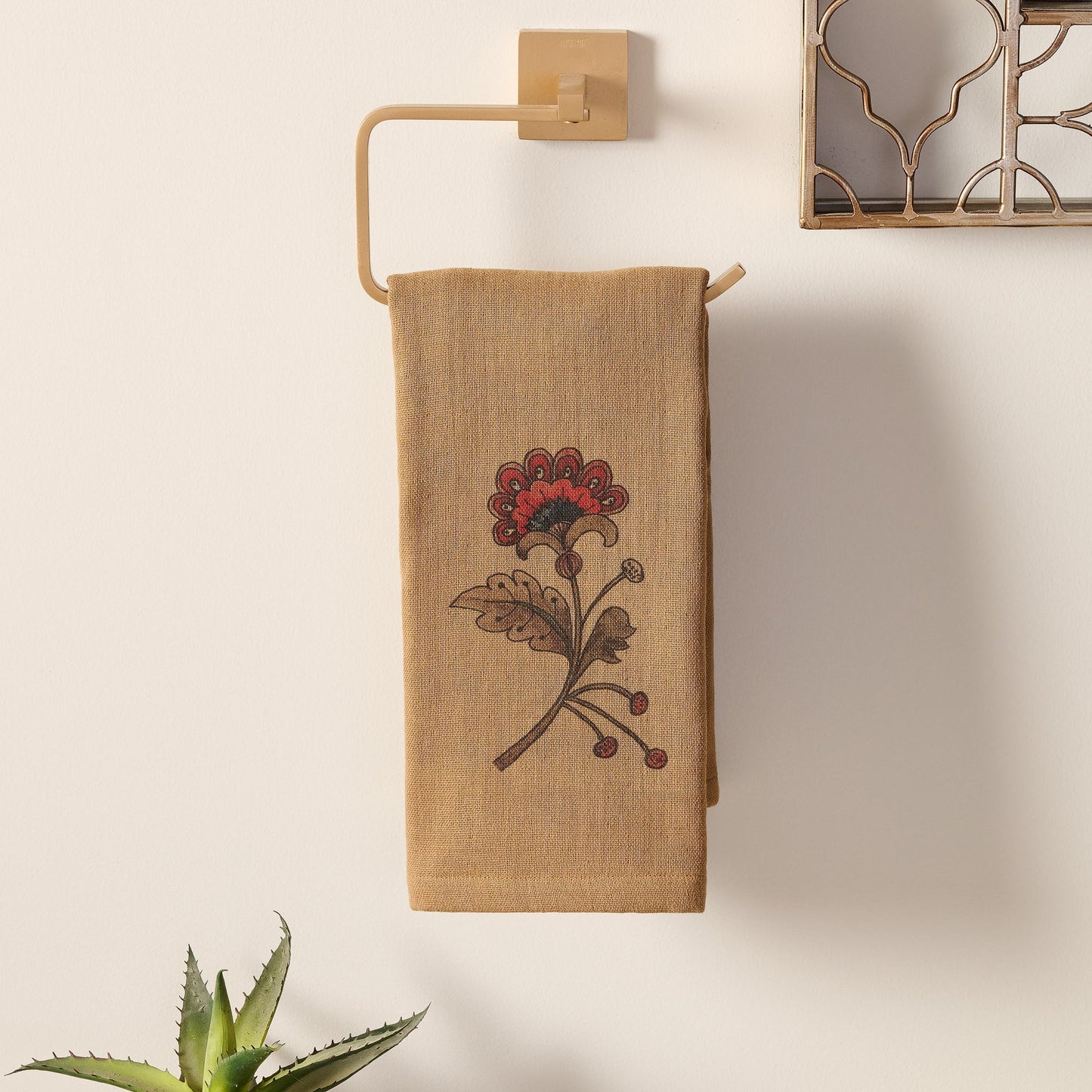 Hammam Terry Hand Towel - Quick-Drying, Lightweight