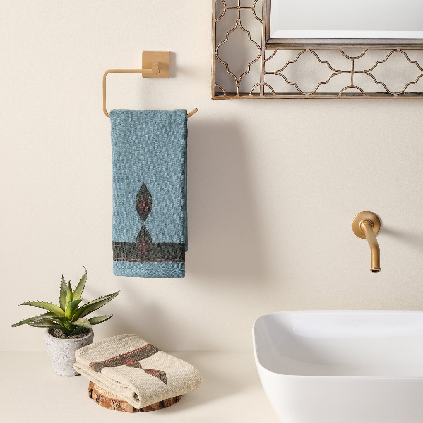 Cotton Hammam Terry Towel - Quick-Drying