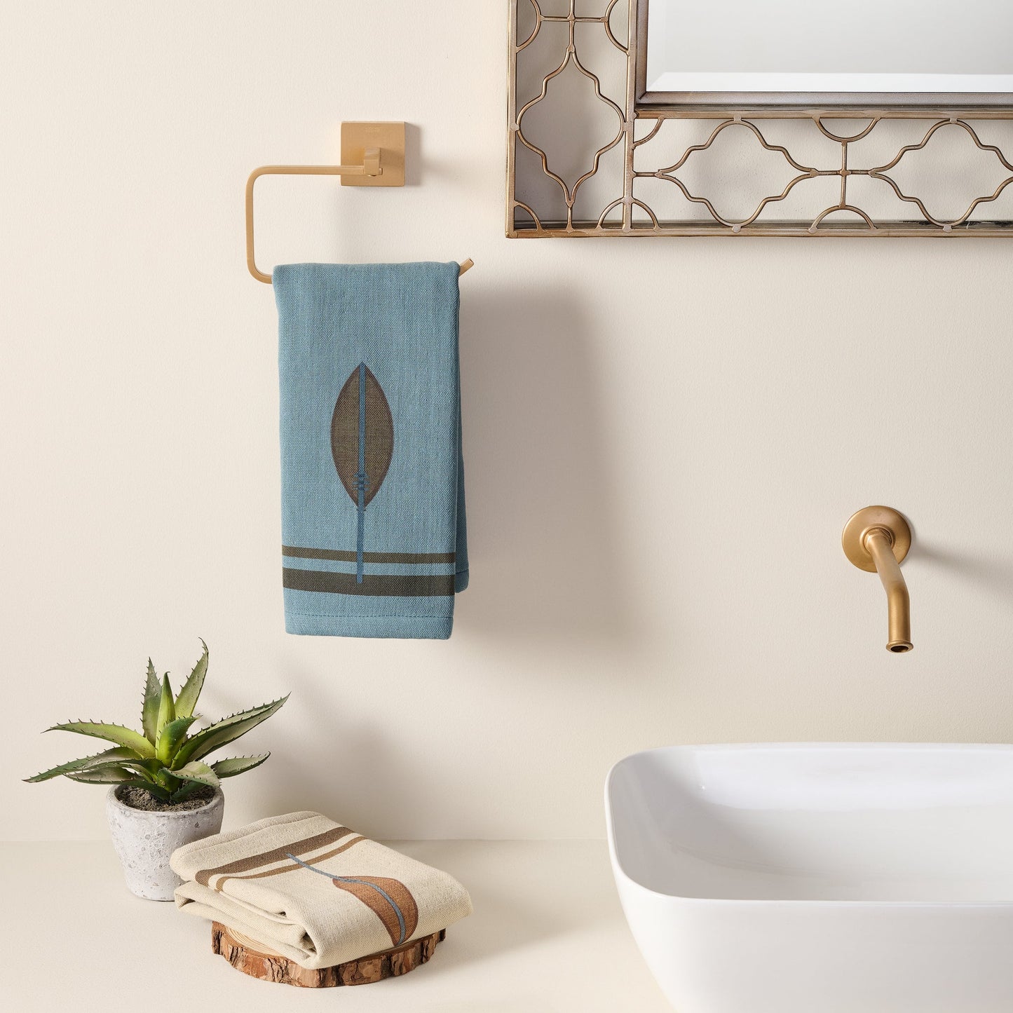 Cotton Hammam Terry Towel - Quick-Drying