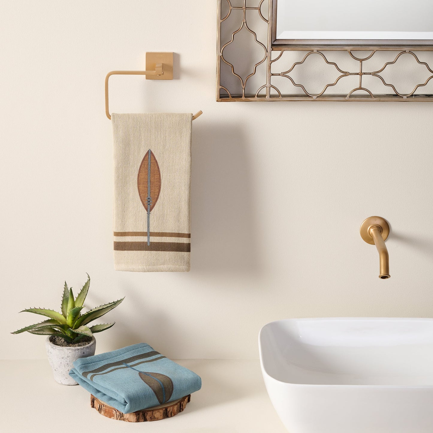 Cotton Hammam Terry Towel - Quick-Drying