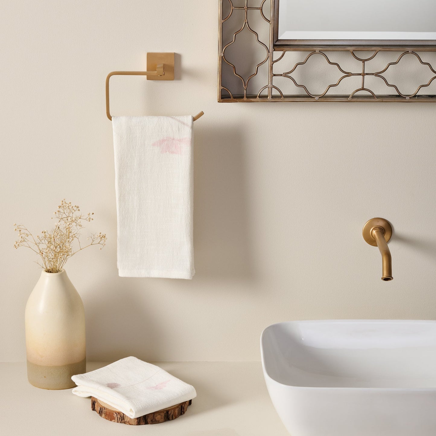 Cotton Slub Towel - Quick-Drying, Absorbent