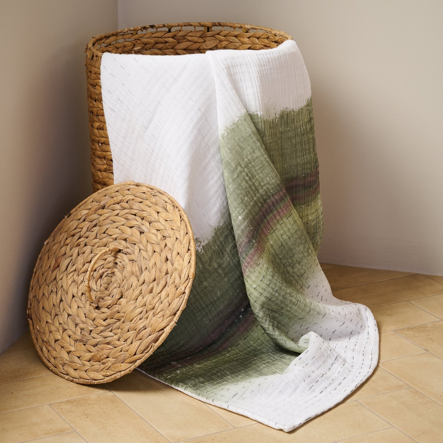 Cotton Gauze Bath Towel - Quick-Drying