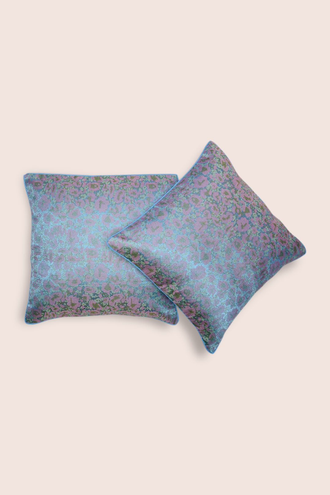 Handwoven Jacquard Cushion Cover - Silk Cotton