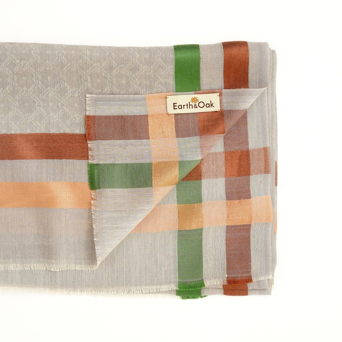 Scarf | Wool Silk Groove Sand