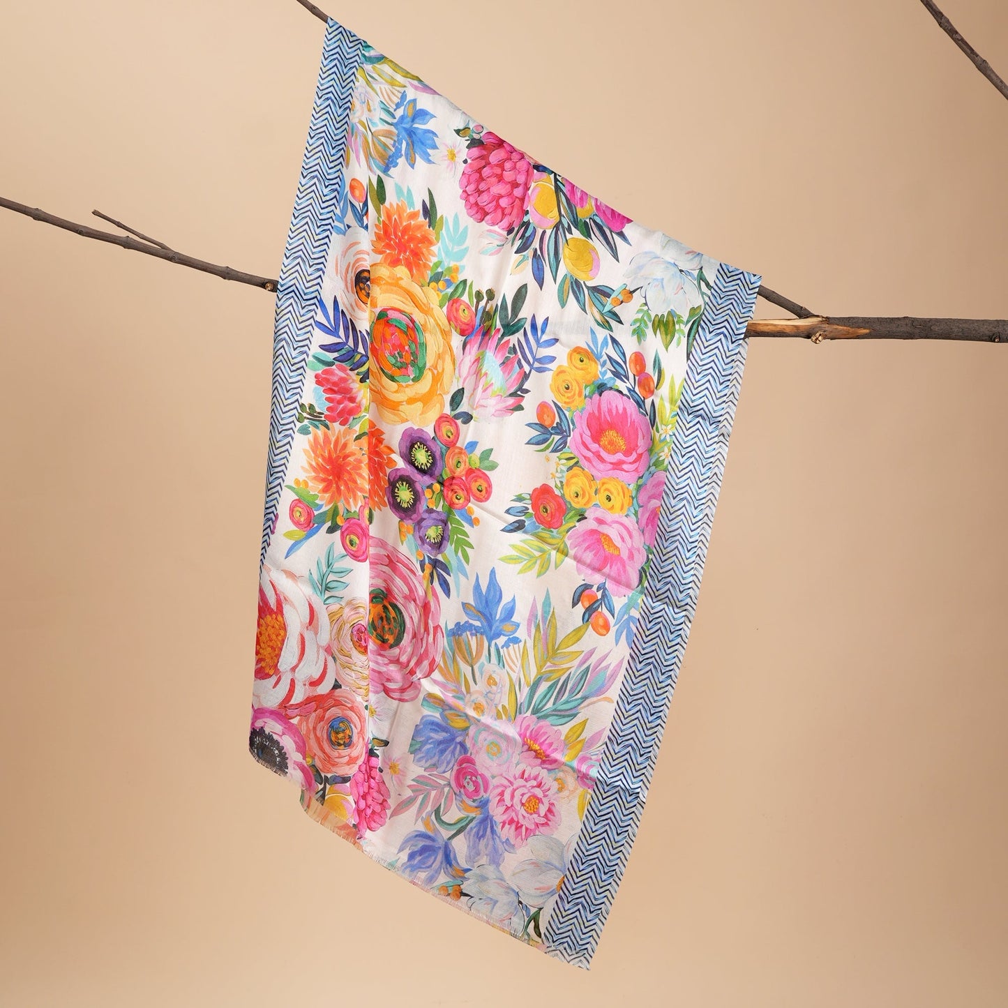 Scarf | Bamboo Modal Petal Design