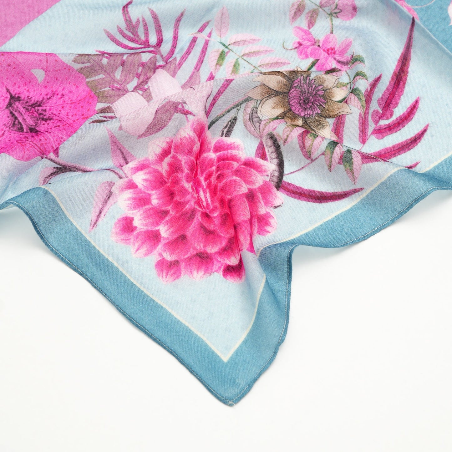 Scarf | Modal Silk Blush Lagoon
