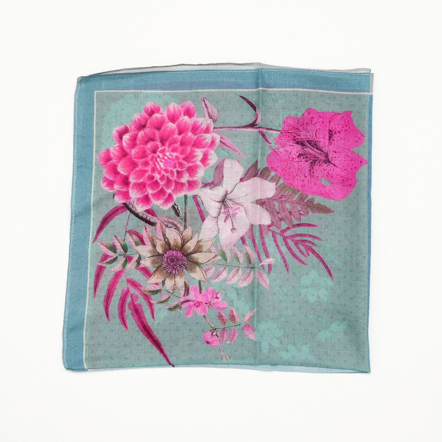 Scarf | Modal Silk Blush Lagoon
