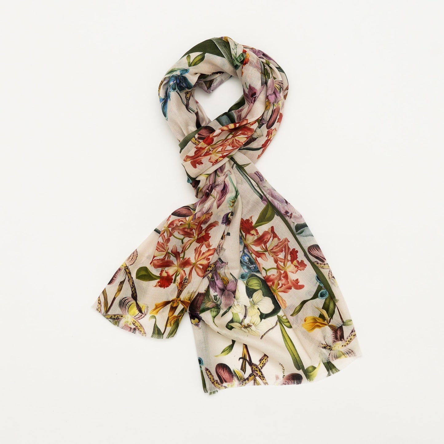Scarf | Bamboo Modal Silky Soft | Botanical Whispers