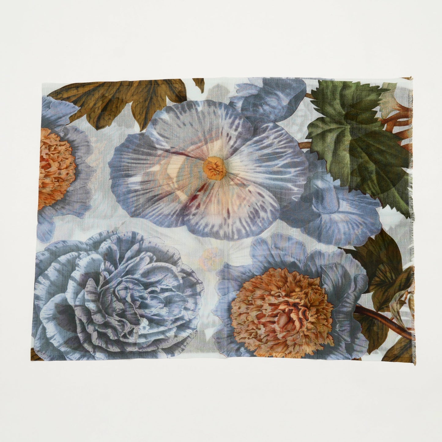 Scarf | Cotton Linen Vintage Polka
