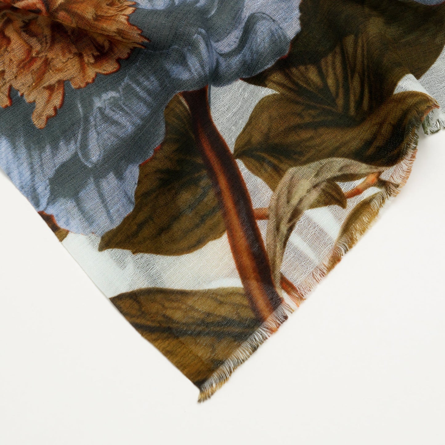 Scarf | Cotton Linen Vintage Polka