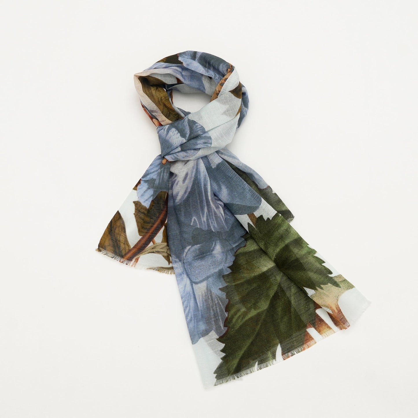 Scarf | Cotton Linen Vintage Polka