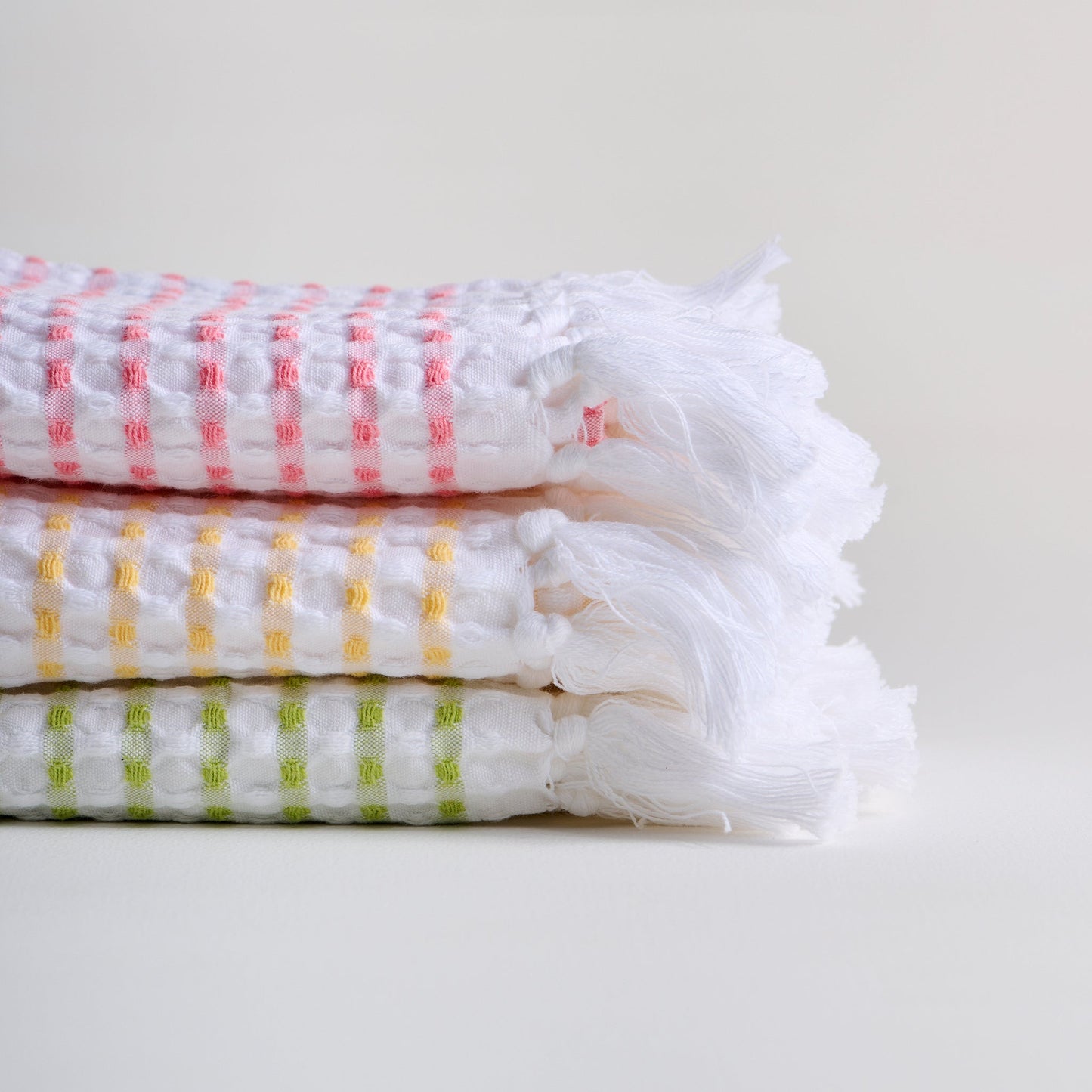 Cotton Waffle Towel For Hand - Quick Drying, Absorbent