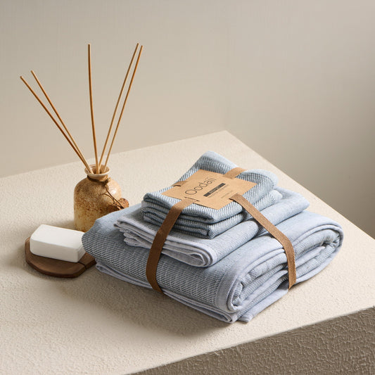 Cotton Bamboo Hammam Terry Towel - Eco-Friendly