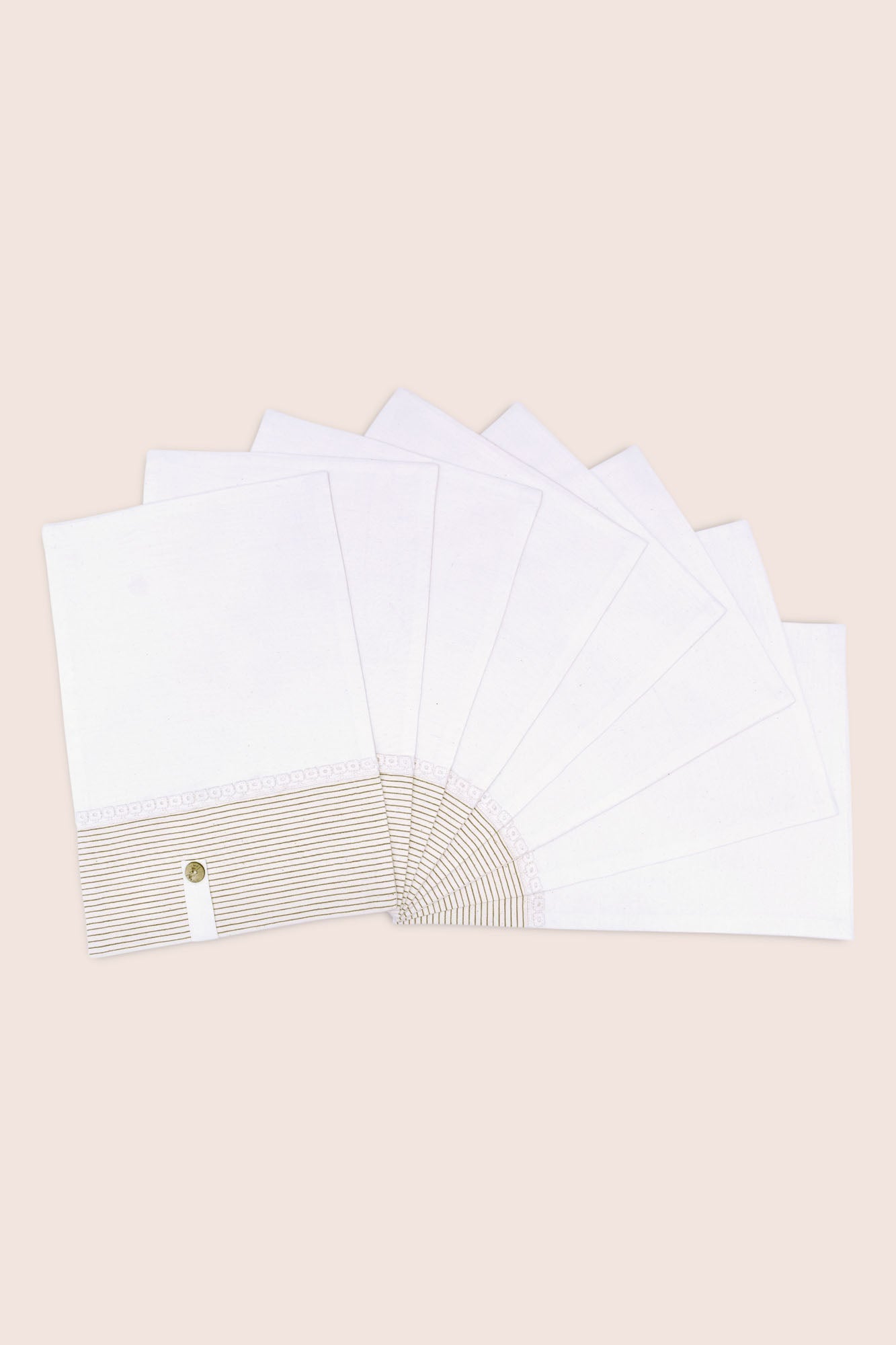Kala Cotton Table Placemat With Cutlery Pocket - Set of 2