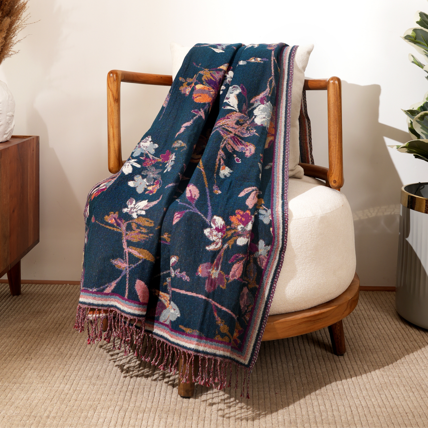 Floral Reverie Throw 125cm x 175cm
