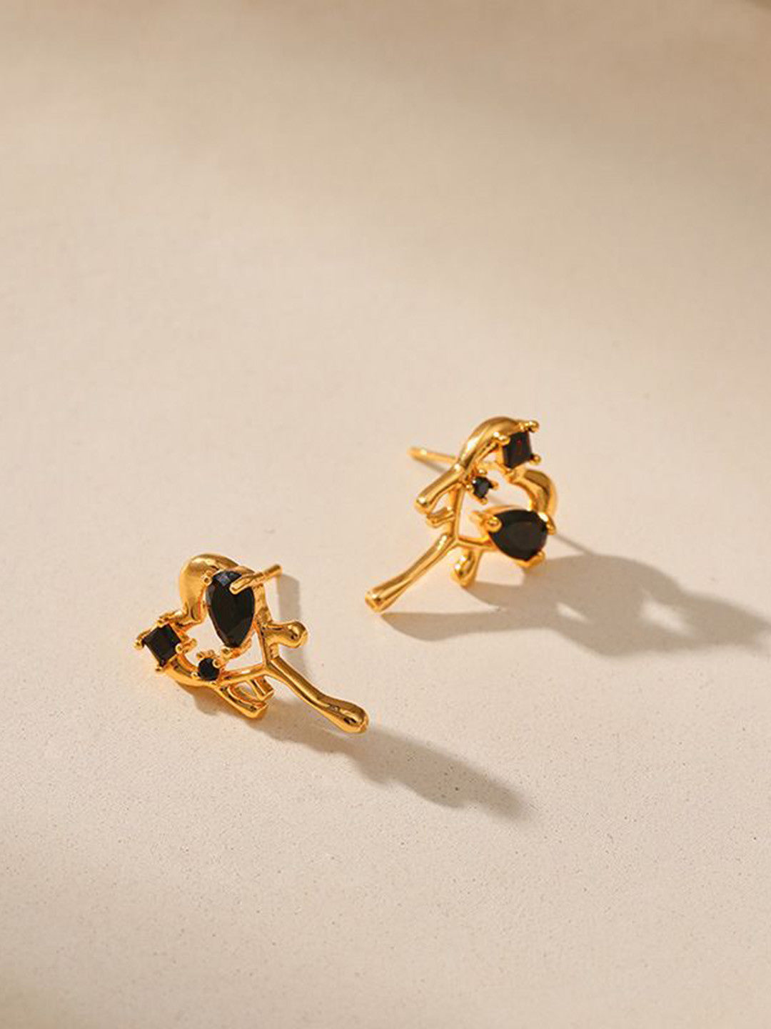 Contemporary Studs – Fashion Earrings – Multicoloured Alloy – Retail Assortment