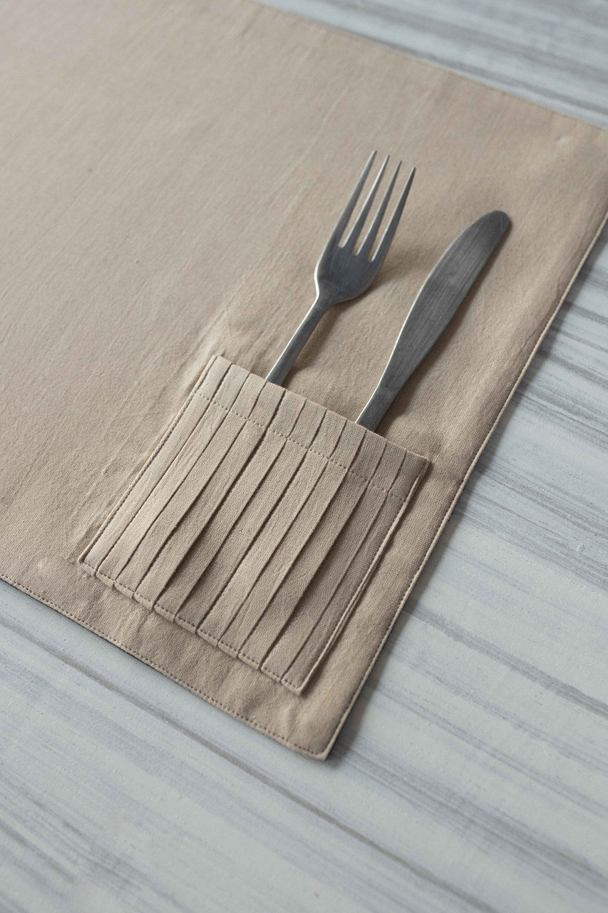 Plexure Handwoven Table Mats -  Set Of 2 pcs