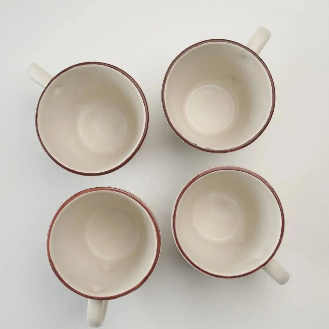 Handcrafted Stoneware Coffee Mug - Hot Air Balloon Pattern