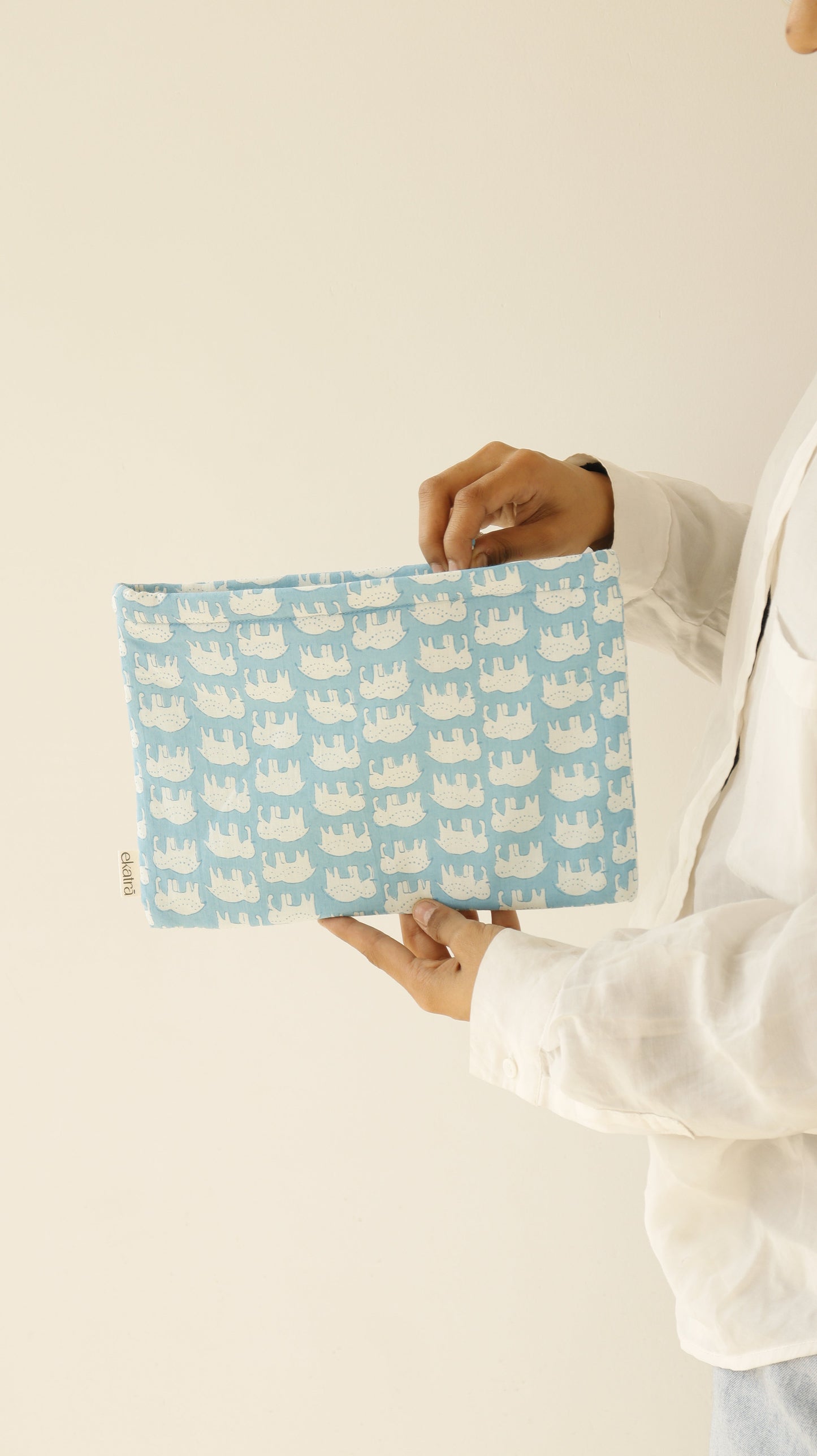 Organic Cotton Pouch Large - 15 Prints