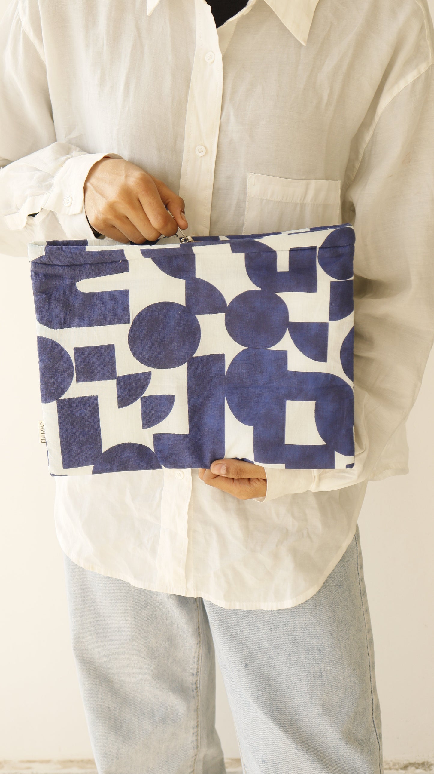 Organic Cotton Pouch Large - 15 Prints