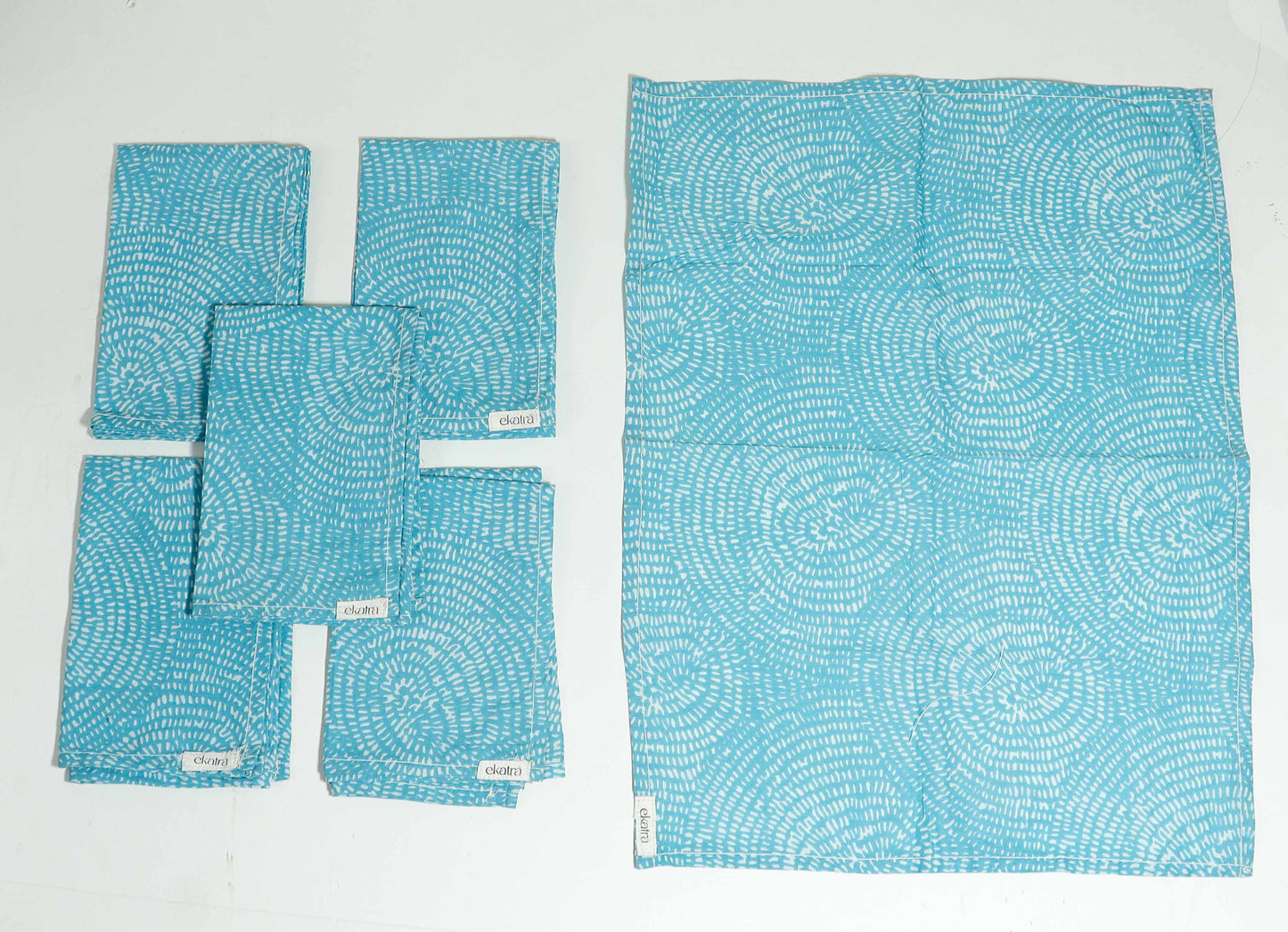 Cotton Napkins - Set of 6, Assorted Prints