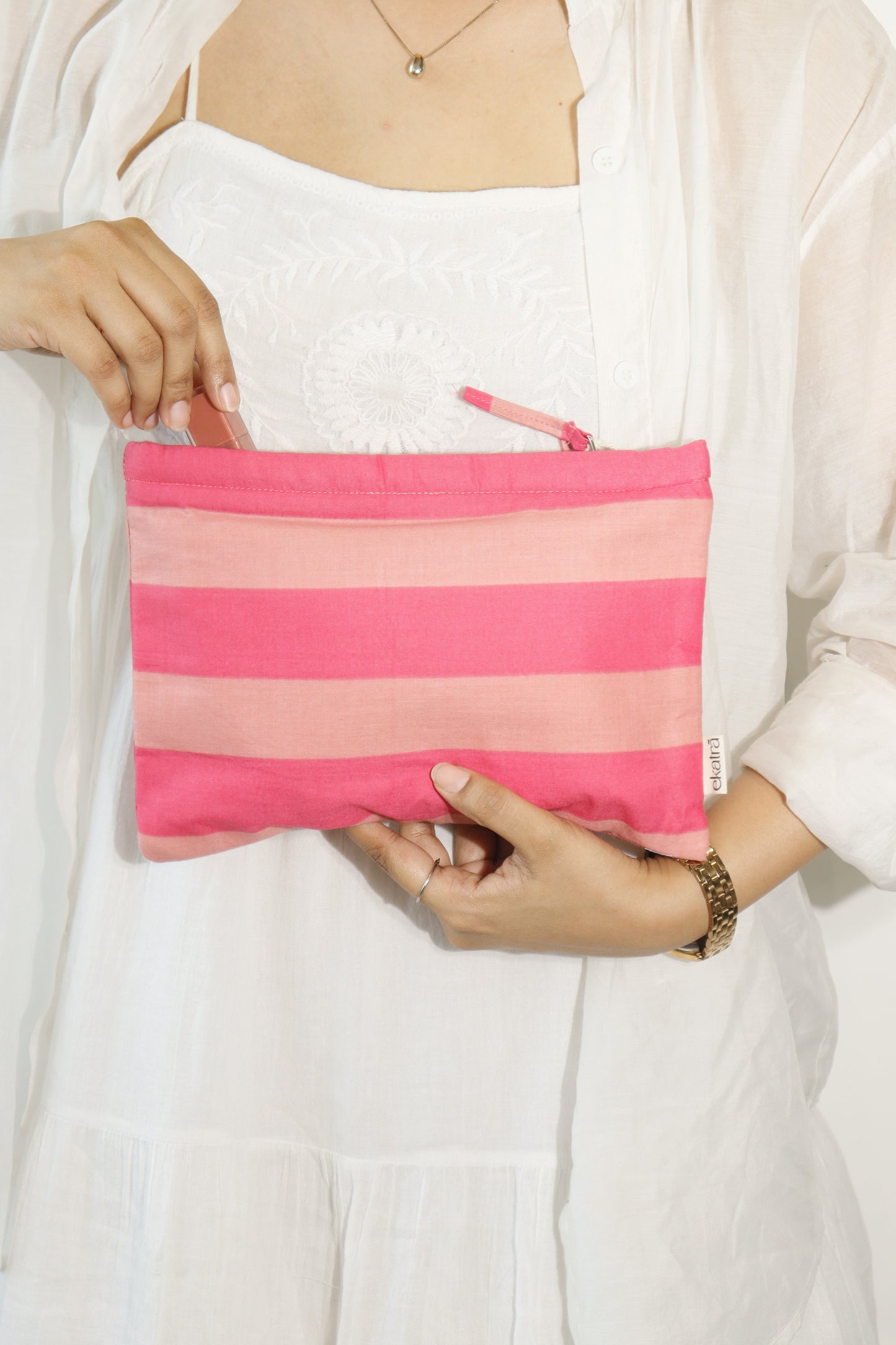 Organic Cotton Pouch Large - 15 Prints