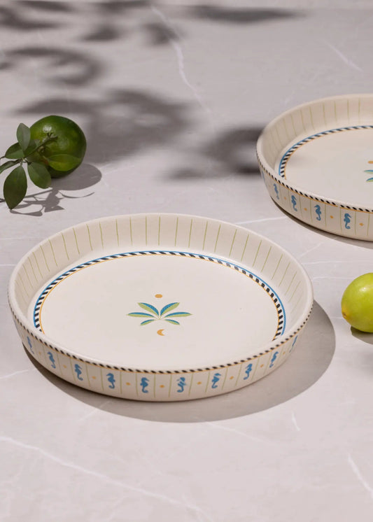 Mirissa Tall Edge Platter - Petit