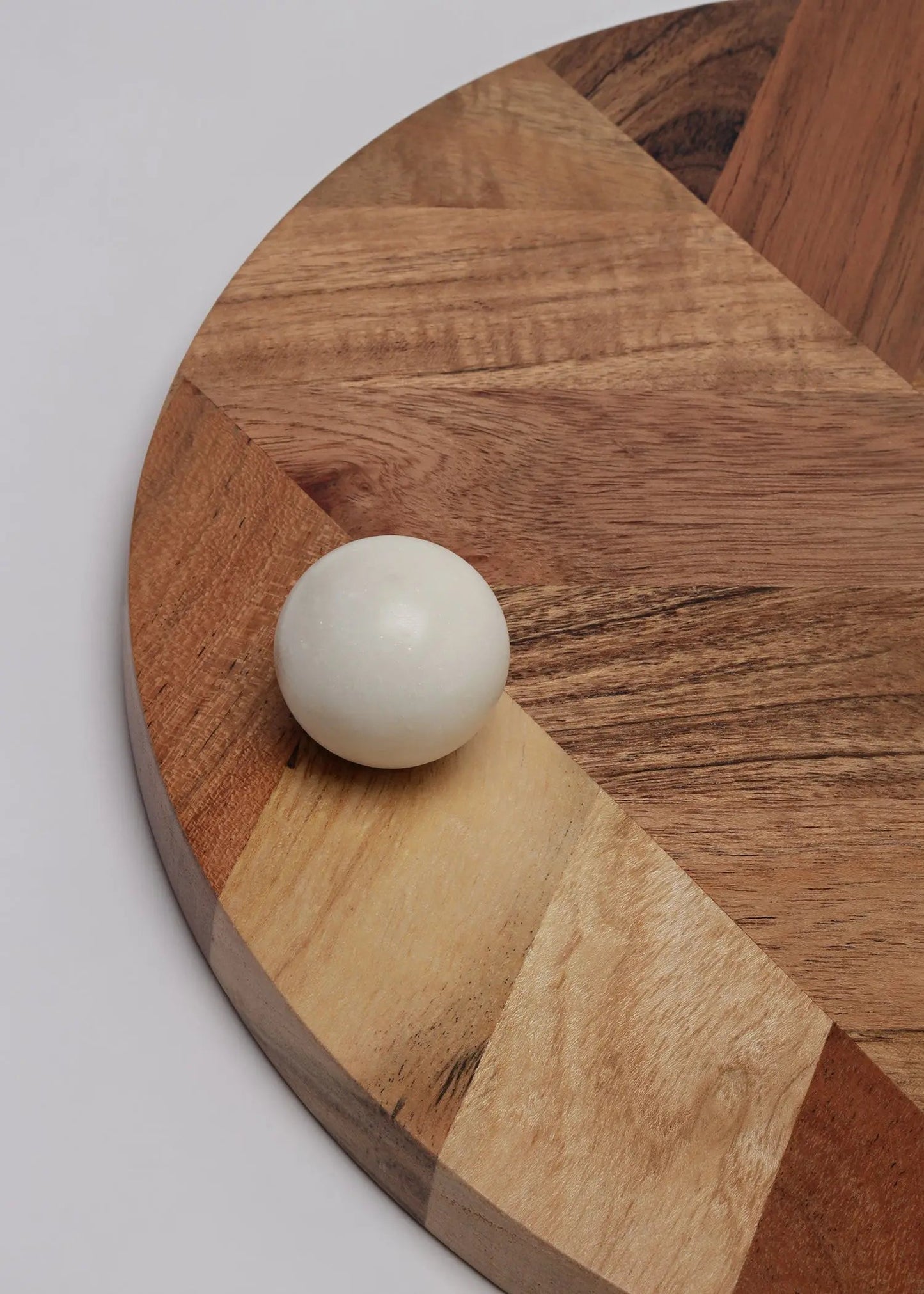 Raised Wooden Platter